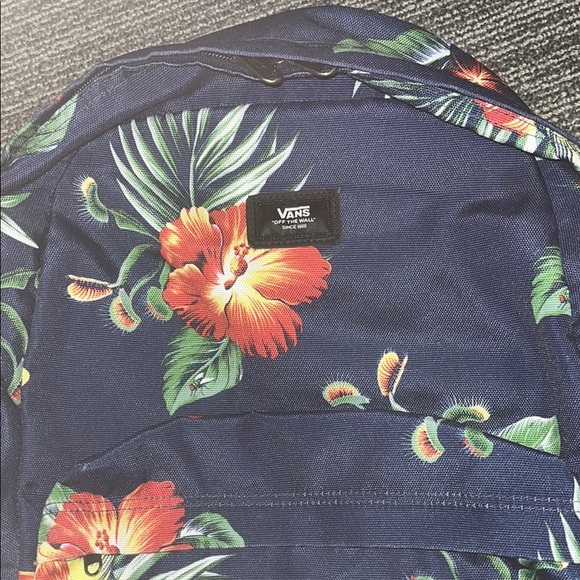 Vans Floral Blue Backpack / preowned - Picture 2 of 15
